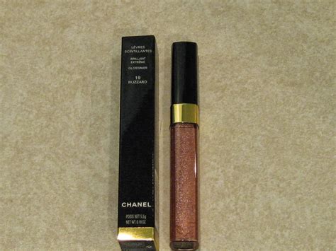 chanel lipgloss 19 blizzard|boots Chanel lip gloss.